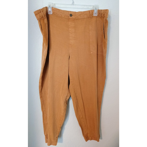 AnyBody Autumn Gold Soft Lyocell Comfy Cute Jogger Pants Sx XLP - Picture 1 of 4